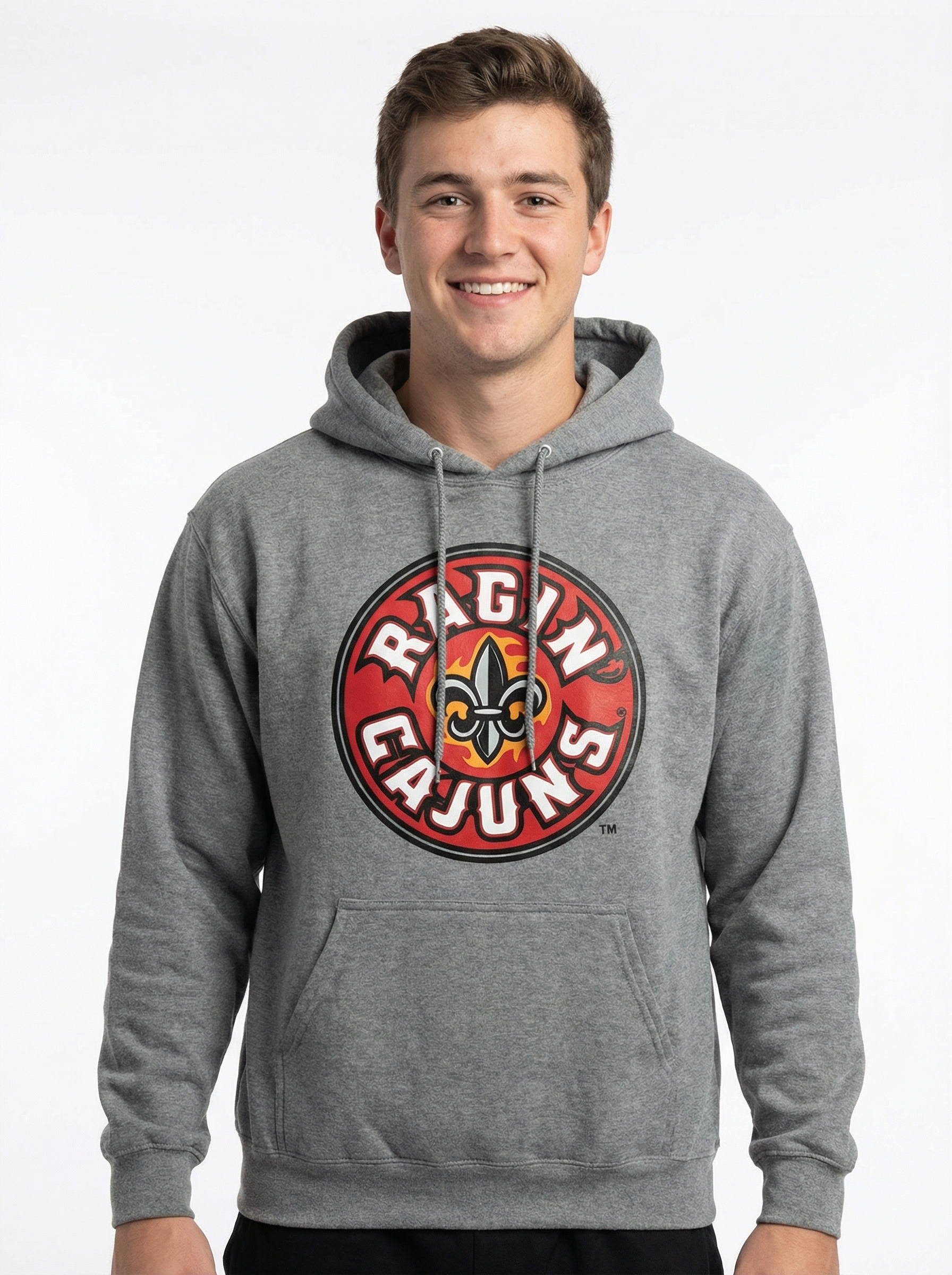 Louisiana Lafayette Men's | "Circle Ragin Cajuns" Hoodie