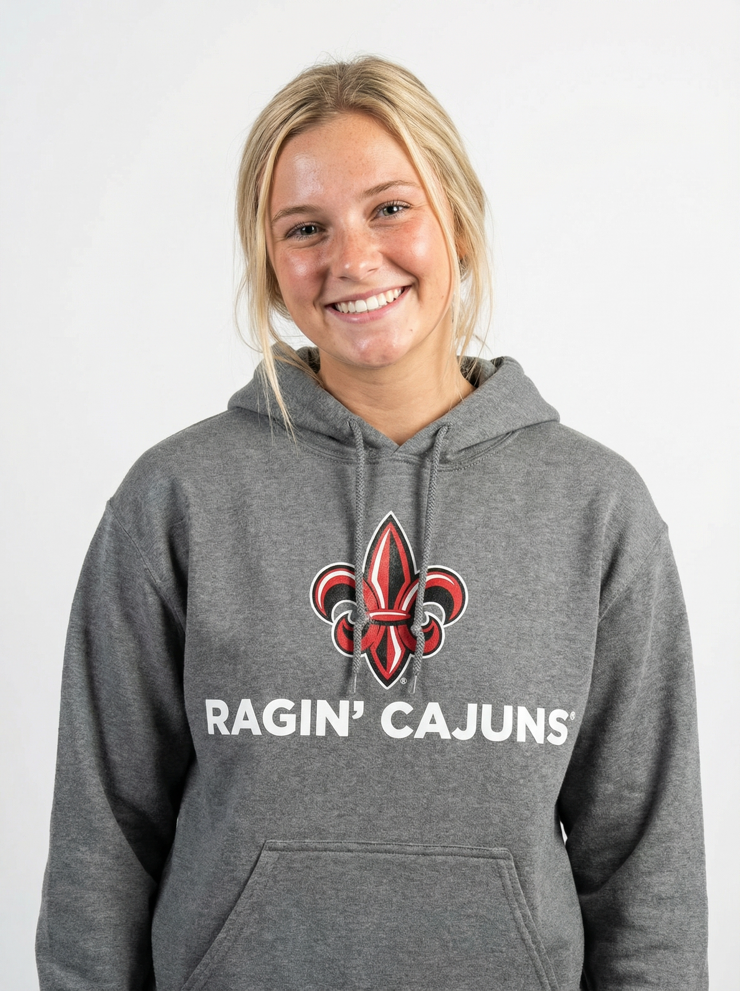 Louisiana Lafayette Women's | "Fleur-De-Lis Ragin Cajuns" Hoodie