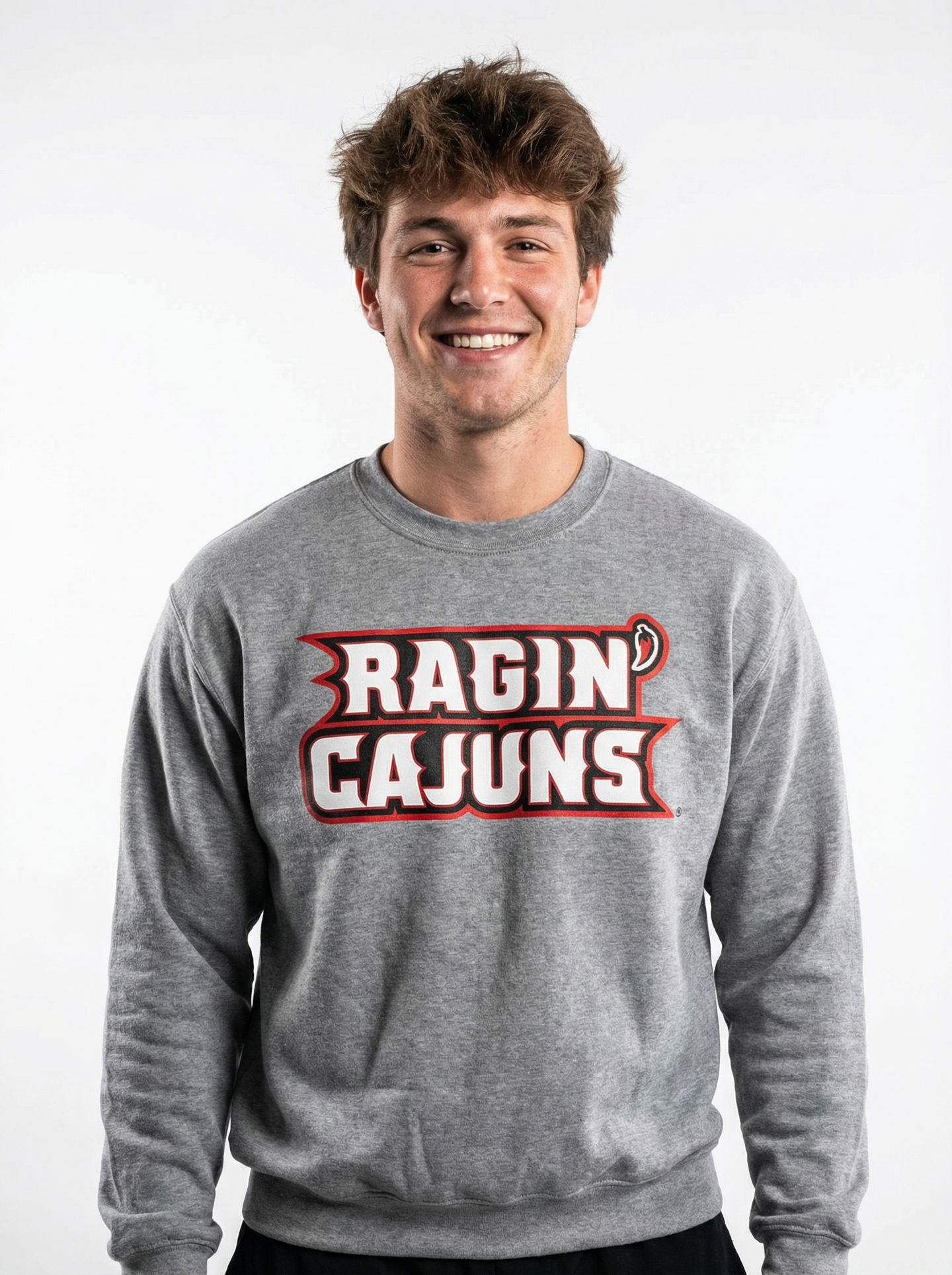Louisiana Lafayette Men's | "Ragin Cajuns" Crewneck