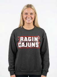 Louisiana Lafayette Unisex | "Ragin Cajuns" Crewneck