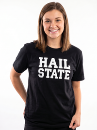 MSU Bulldogs Unisex | "Hail State Bold Black" Tee