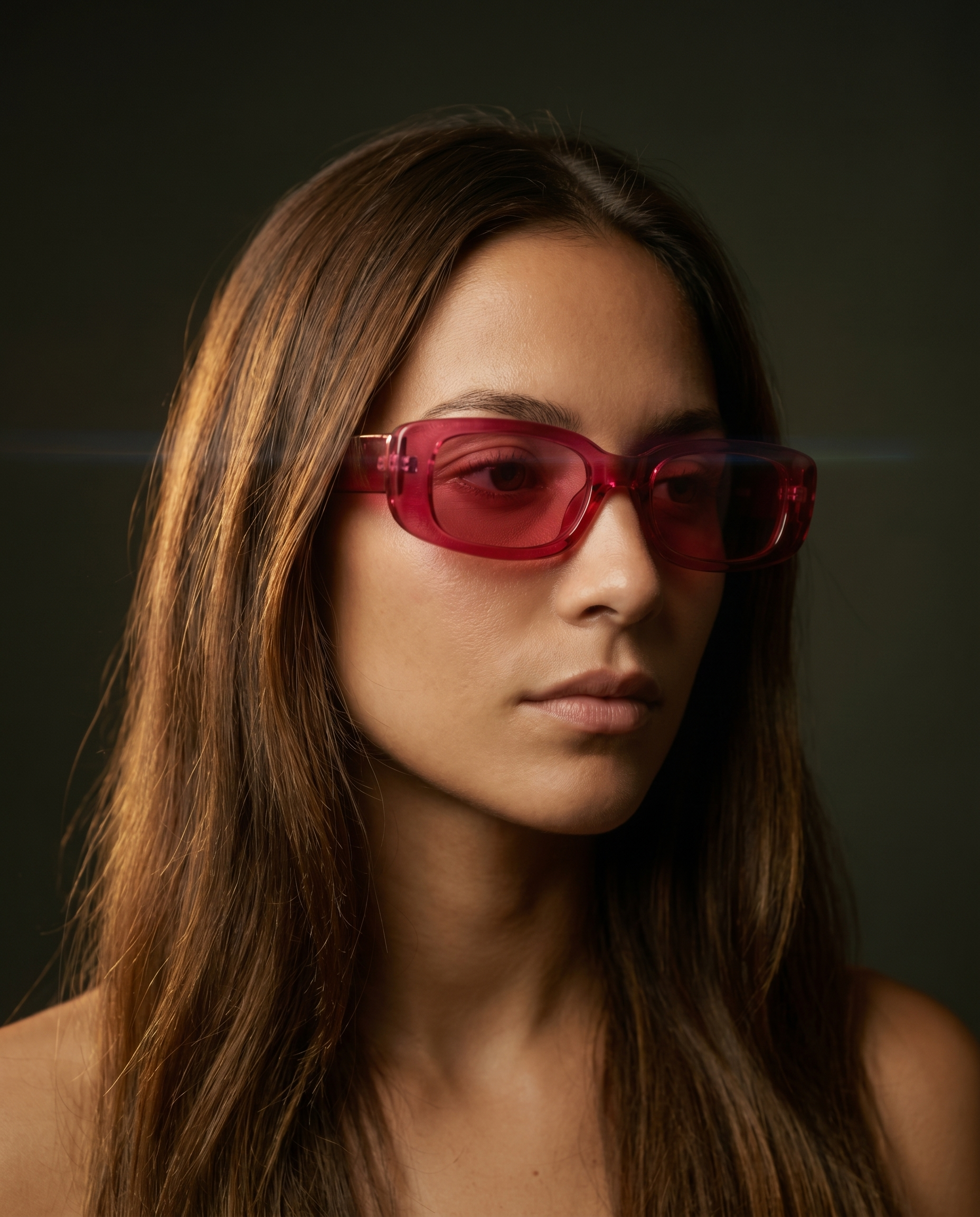 The Paloma Tinted Frames | Berry Tint