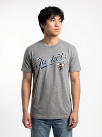 GT Yellowjackets Men's Baseball Buzz "Double Play" | Tee