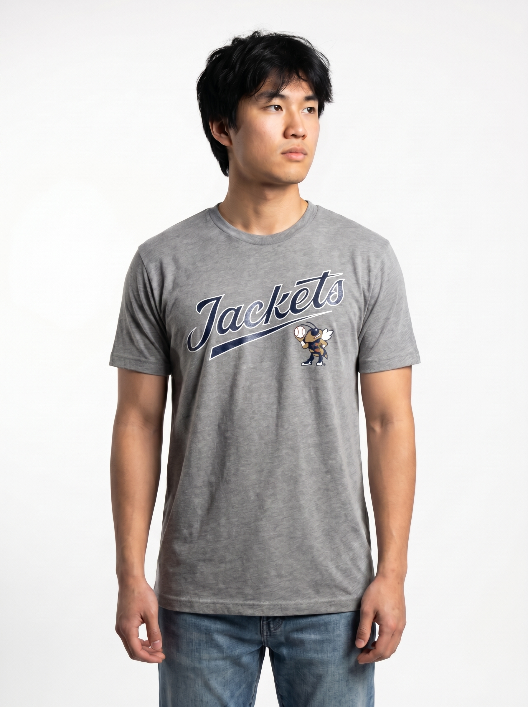 GT Yellowjackets Men's Baseball Buzz "Double Play" | Tee