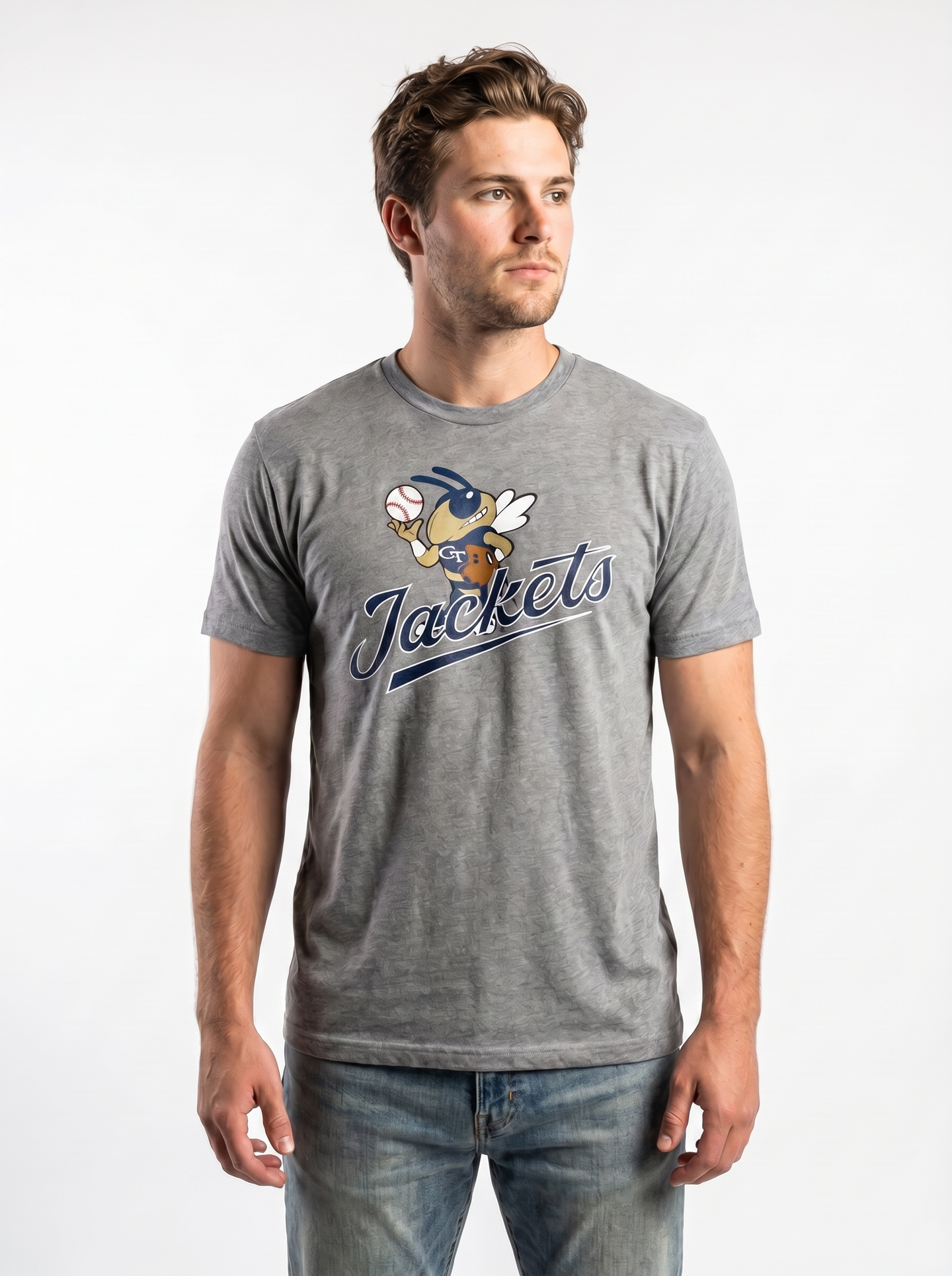 GT Yellowjackets Men's Baseball Buzz "Showcase" | Tee