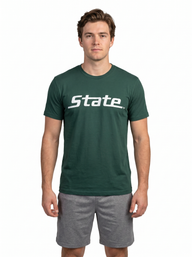 Michigan State Spartans Men's | "State Script" Tee