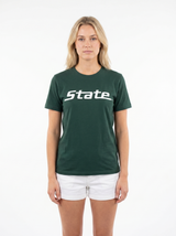 Michigan State Spartans Women's | "State Script" Tee