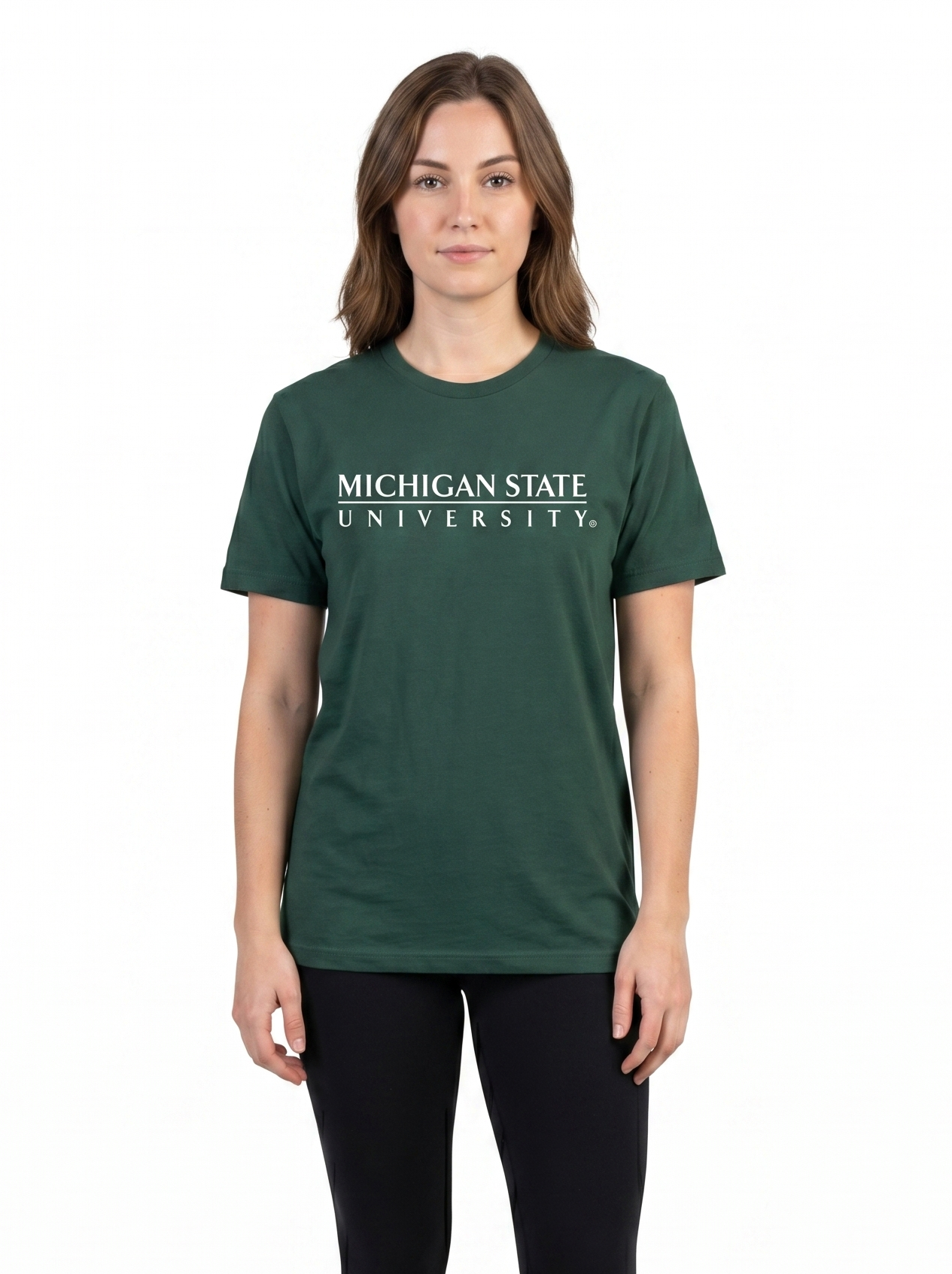 Michigan State Spartans Women's | "Michigan State University" Tee
