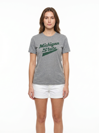 Michigan State Spartans Women's | "Michigan State Script" Tee