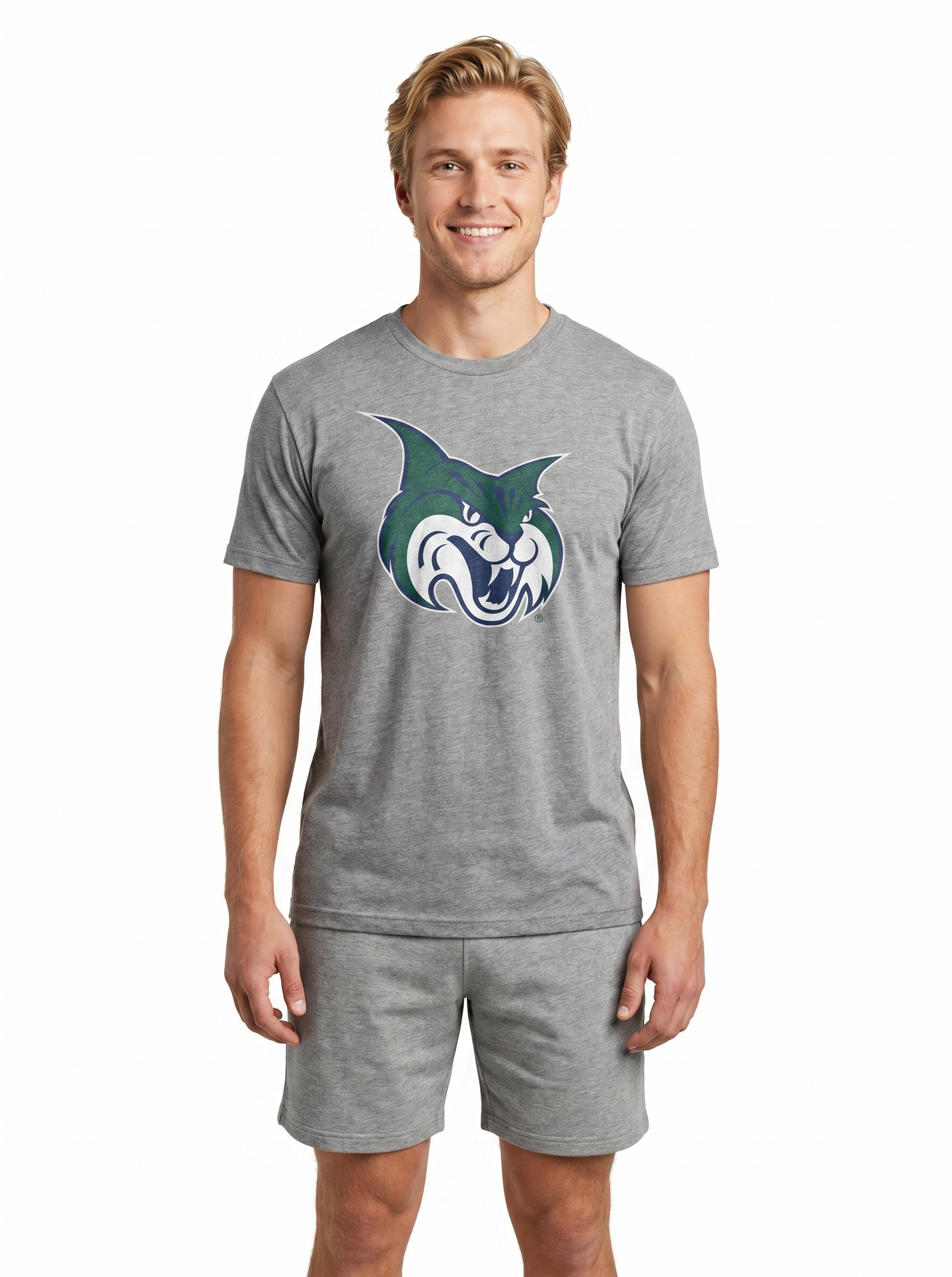 Georgia College Bobcats Men's | "Bobcat Head" Tee