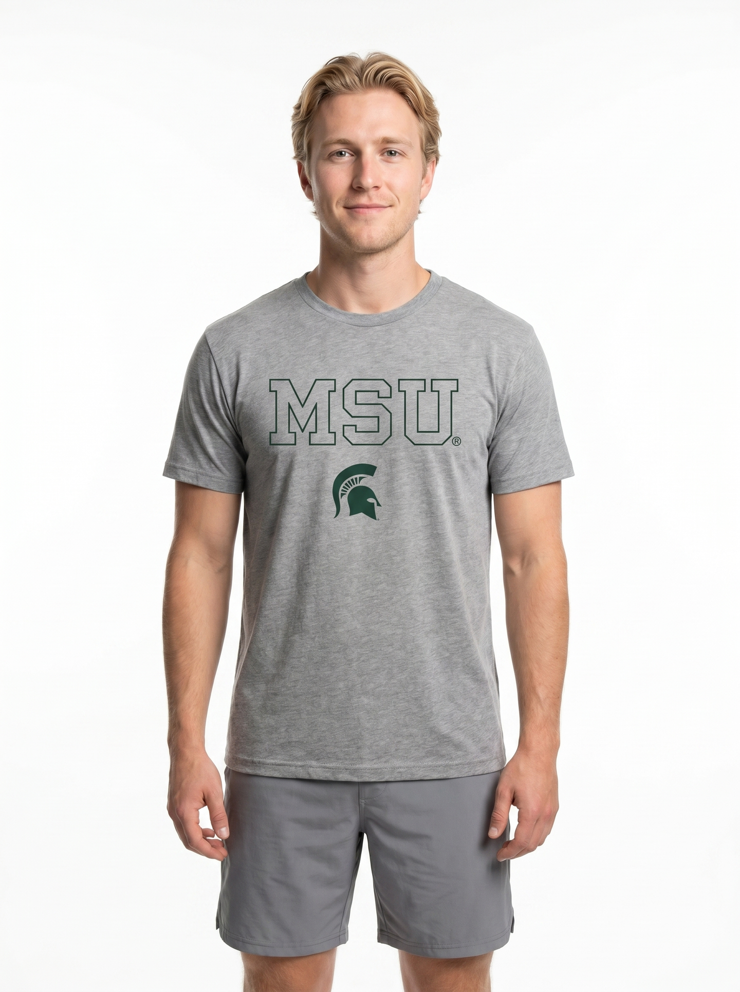 Michigan State Spartans Men's | "MSU Spartan" Tee