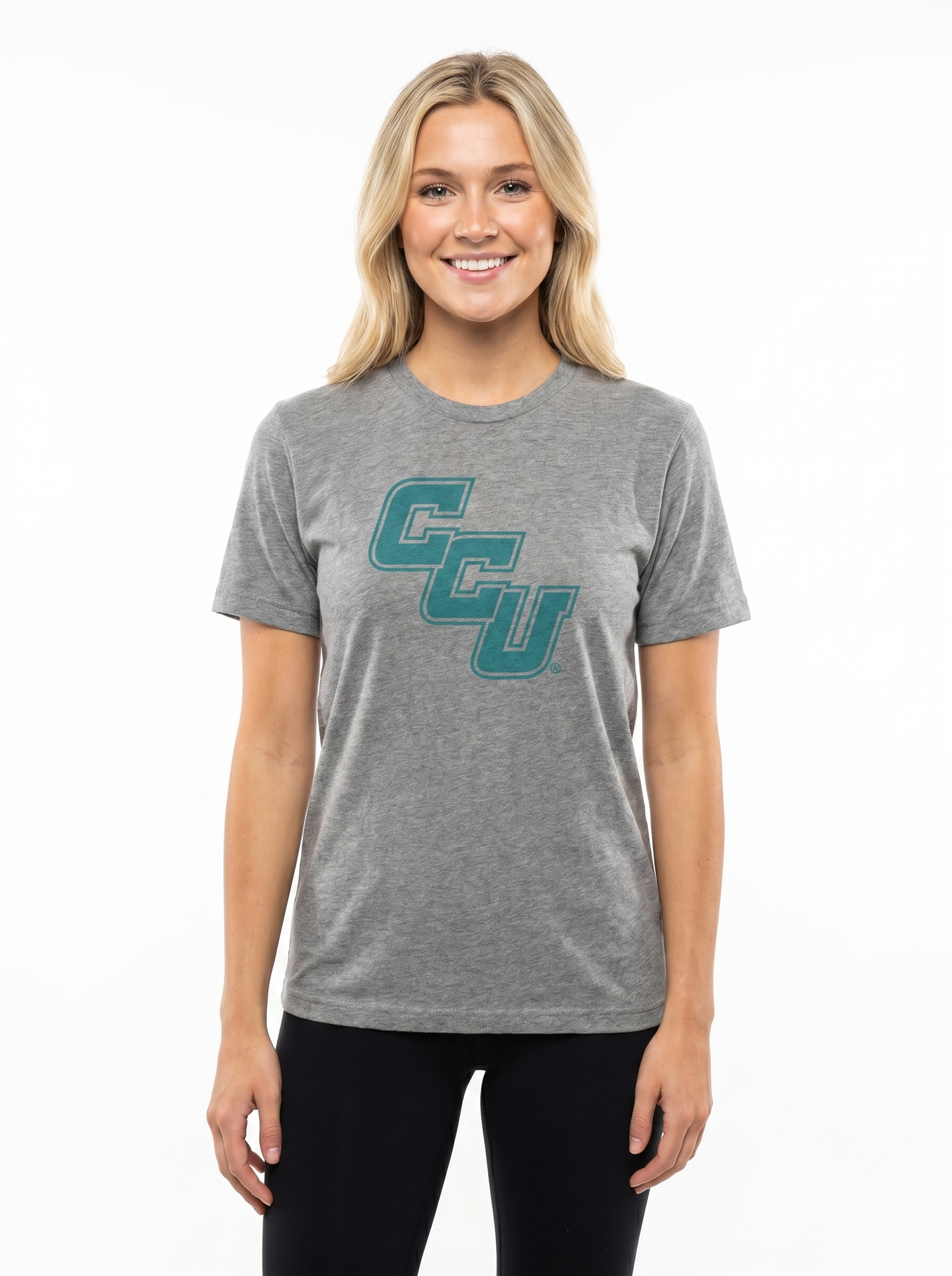 Coastal Carolina Chanticleers Women's | "CCU Stacked" Tee