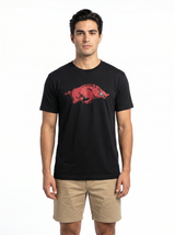 Arkansas Razorbacks Men's | "Running Razorback" Tee