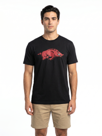 Arkansas Razorbacks Men's | "Running Razorback" Tee
