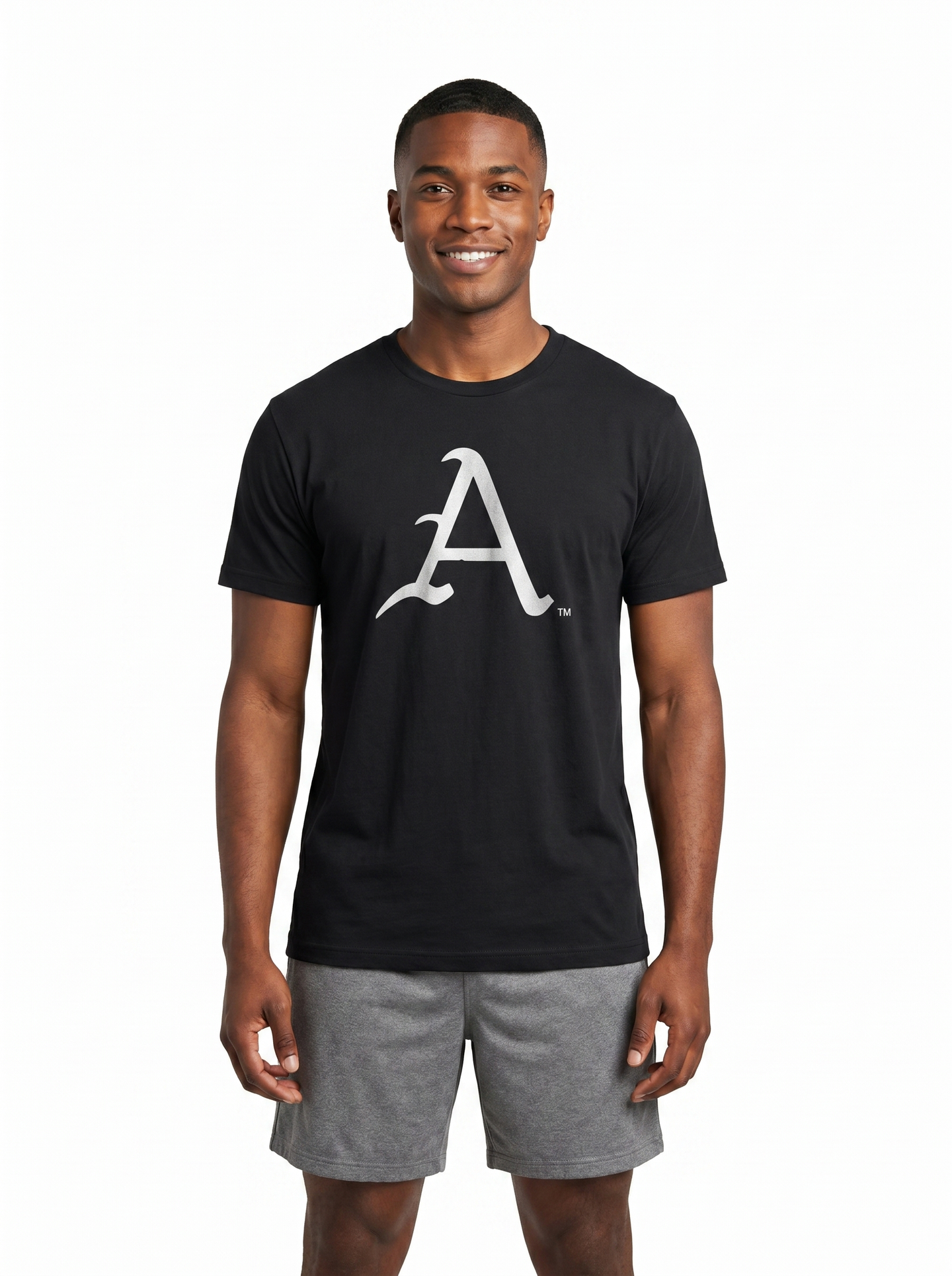 Arkansas Razorbacks Men's | "Script A Black" Tee