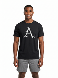 Arkansas Razorbacks Men's | "Script A Black" Tee