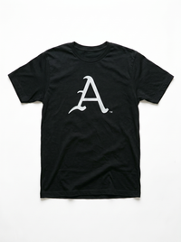 Arkansas Razorbacks Men's | "Script A Black" Tee
