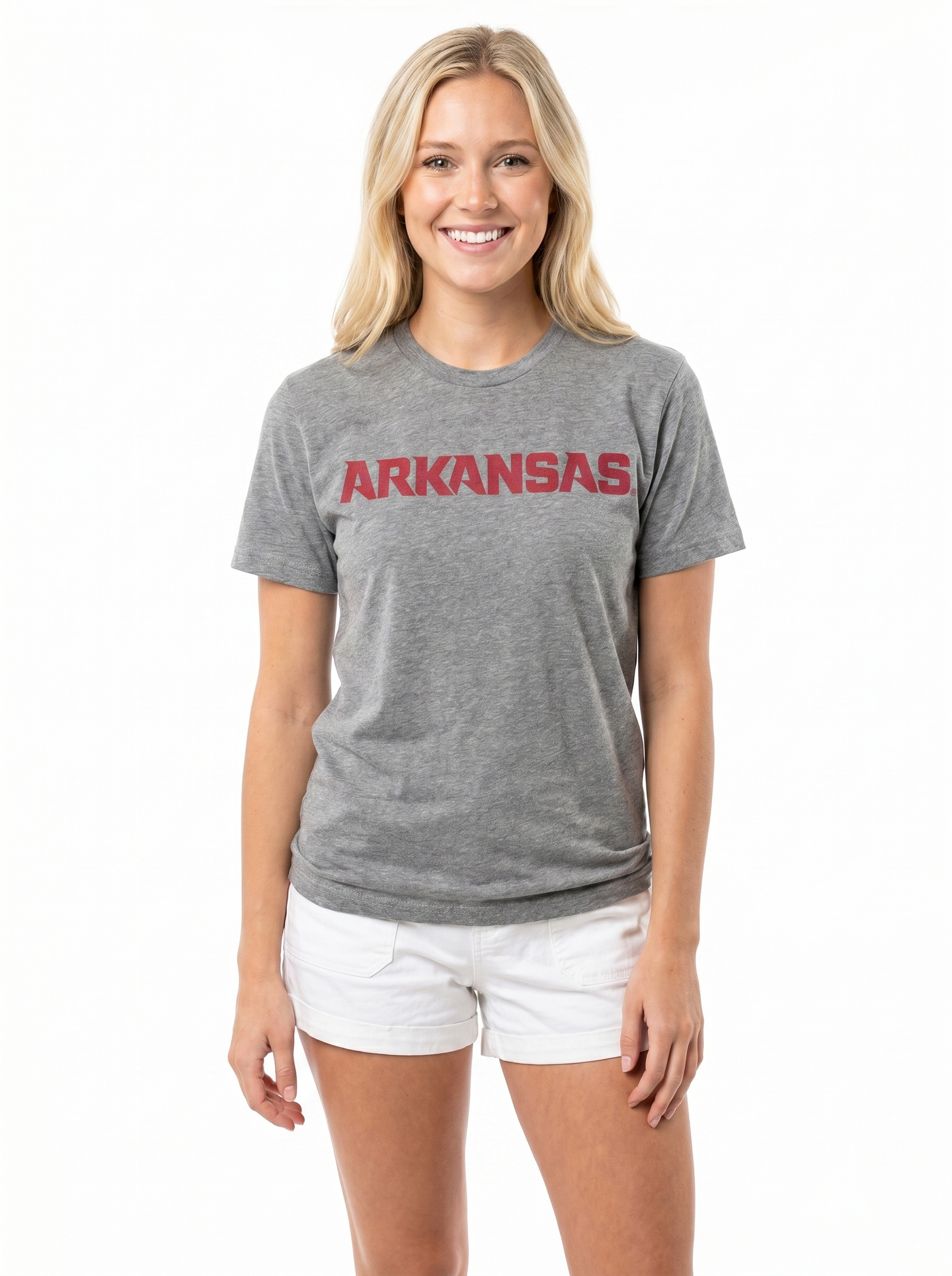 Arkansas Razorbacks Women's | "Arkansas Wordmark" Tee