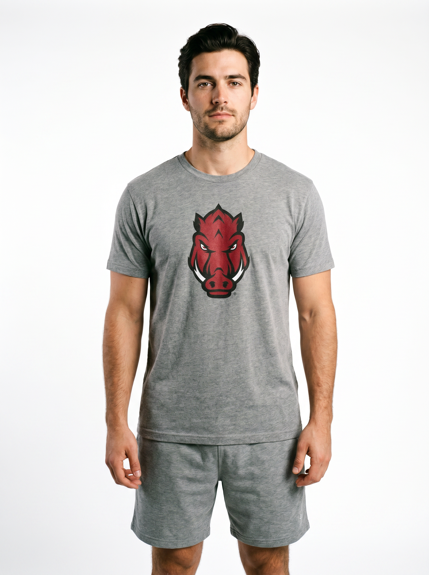 Arkansas Razorbacks Men's | "Razorback Head" Tee