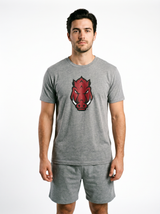 Arkansas Razorbacks Men's | "Razorback Head" Tee