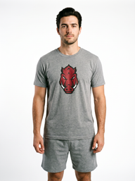 Arkansas Razorbacks Men's | "Razorback Head" Tee