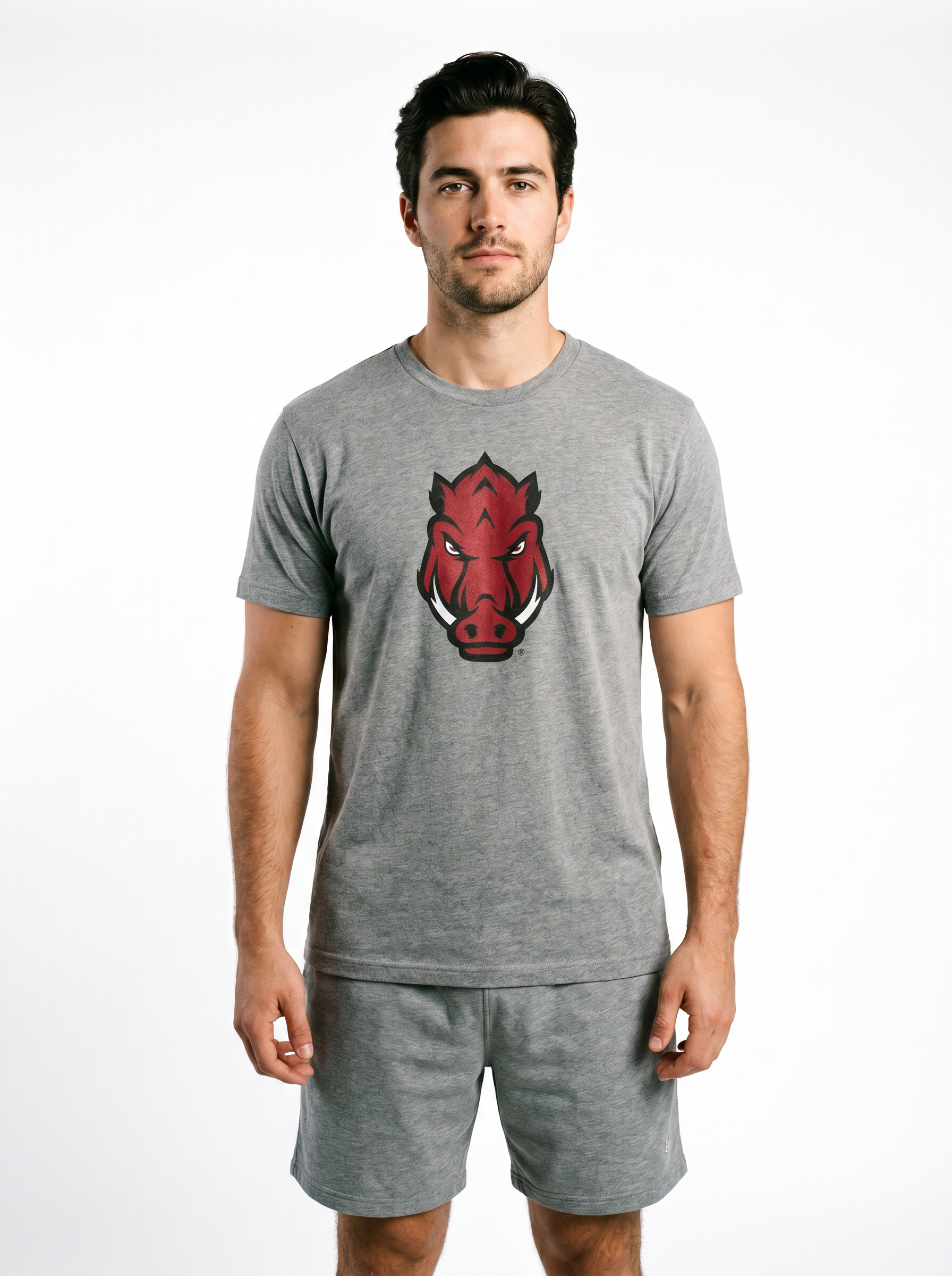 Arkansas Razorbacks Men's | "Razorback Head" Tee