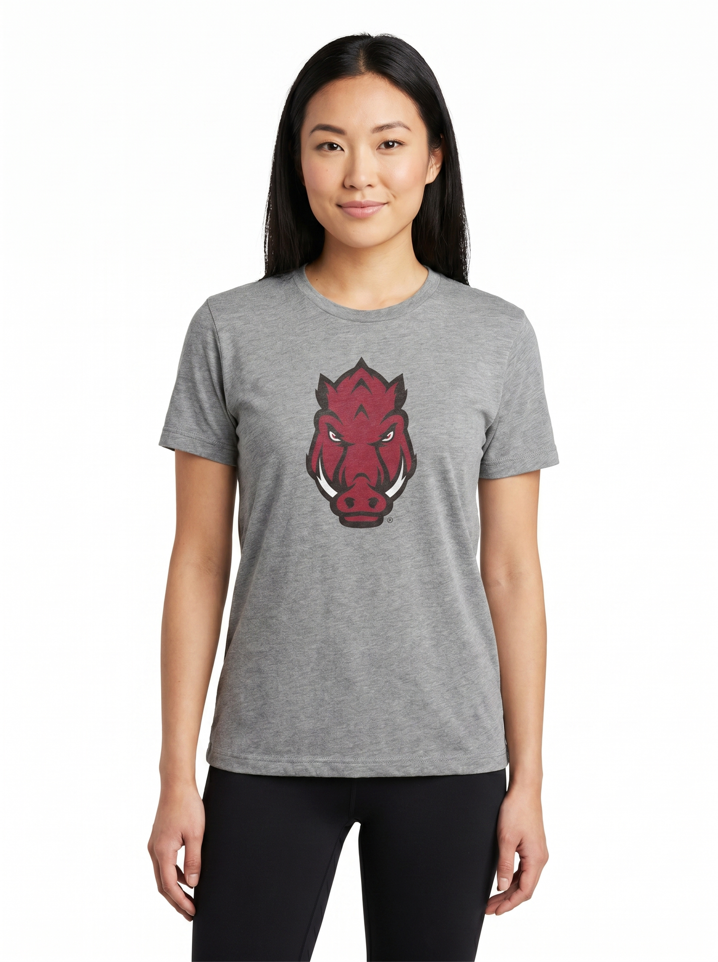 Arkansas Razorbacks Women's | "Razorback Head" Tee