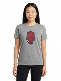 Arkansas Razorbacks Women's | "Razorback Head" Tee