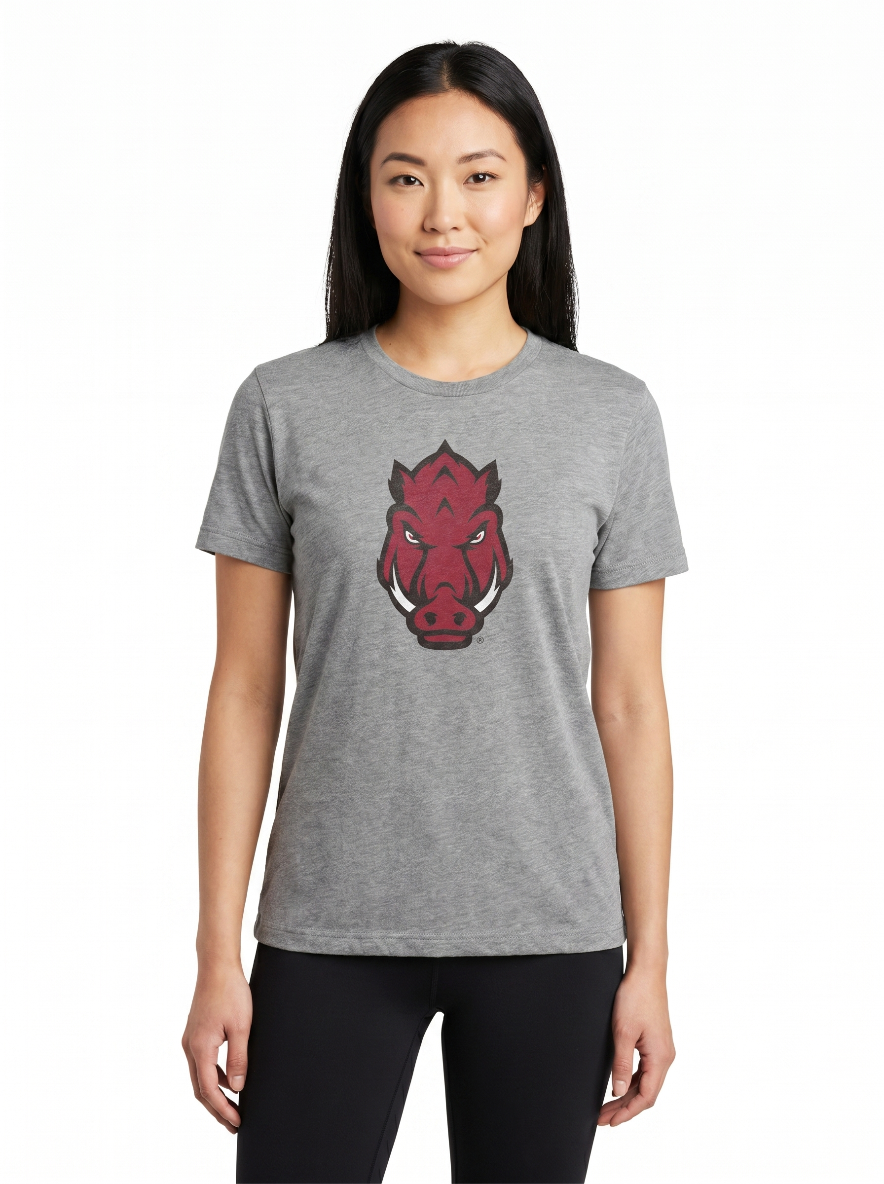 Arkansas Razorbacks Women's | "Razorback Head" Tee