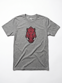 Arkansas Razorbacks Men's | "Razorback Head" Tee