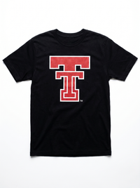 Texas Tech Red Raiders Women's | "Double T Black" Tee
