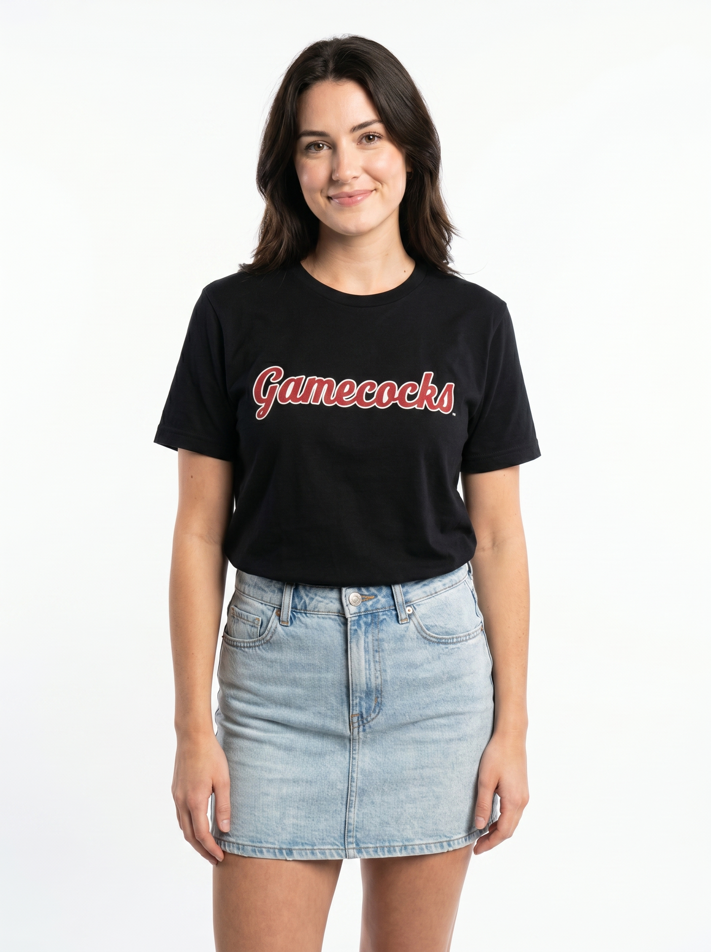 Jacksonville State Gamecocks Women's | "Gamecocks Script Black" Tee