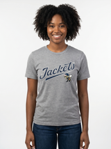 GT Yellowjackets Women's Baseball Buzz "Double Play" | Tee