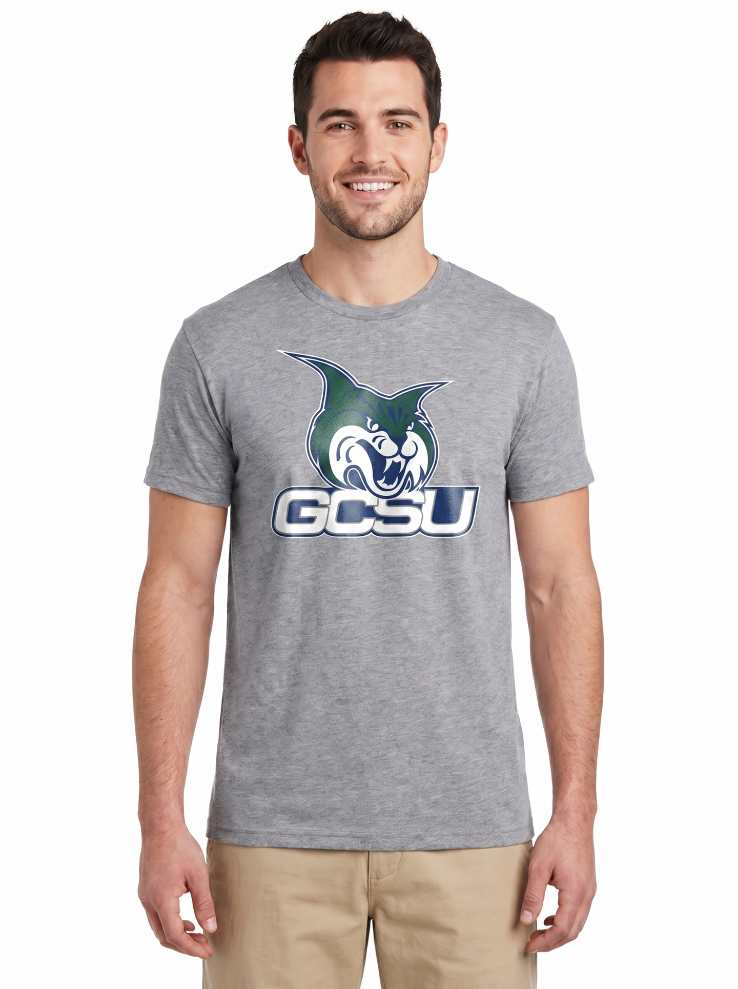 Georgia College Bobcats Men's | "Bobcat Stack" Tee