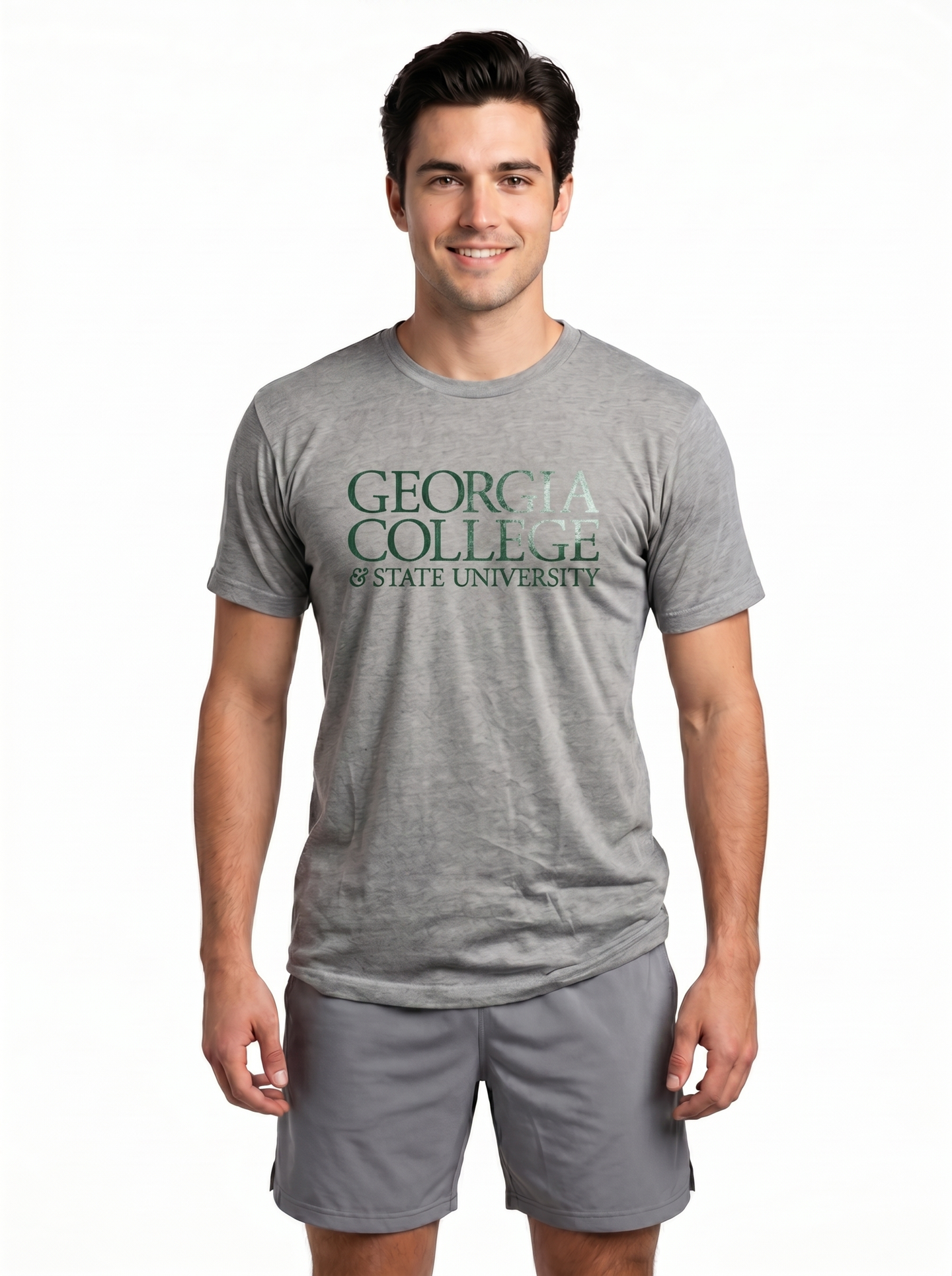 Georgia College Bobcats Men's | "Georgia College" Tee