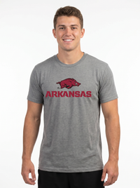 Arkansas Razorbacks Men's | "Razorback Lockup" Tee