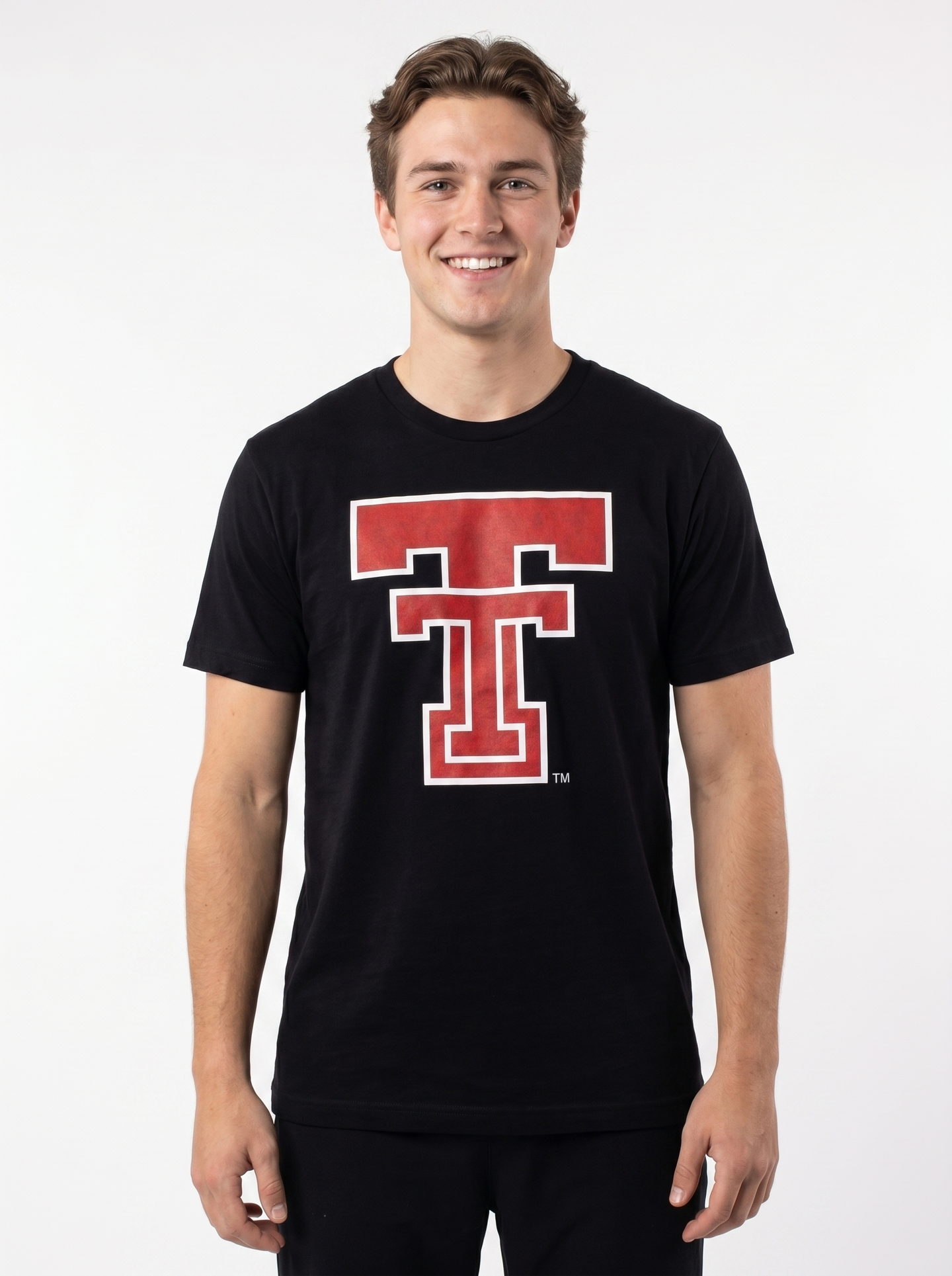 Texas Tech Red Raiders Men's | "Double T Black" Tee