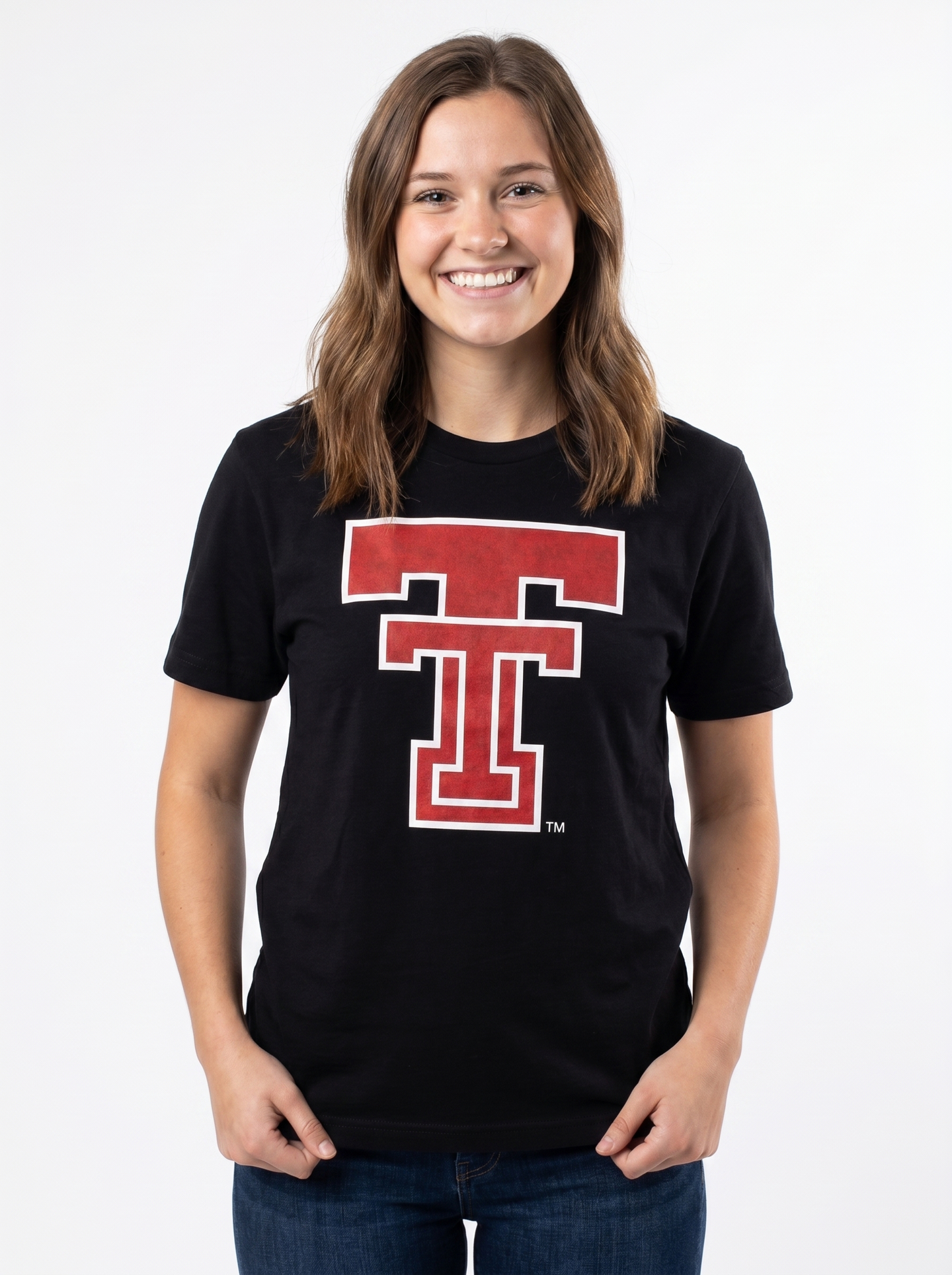 Texas Tech Red Raiders Women's | "Double T Black" Tee