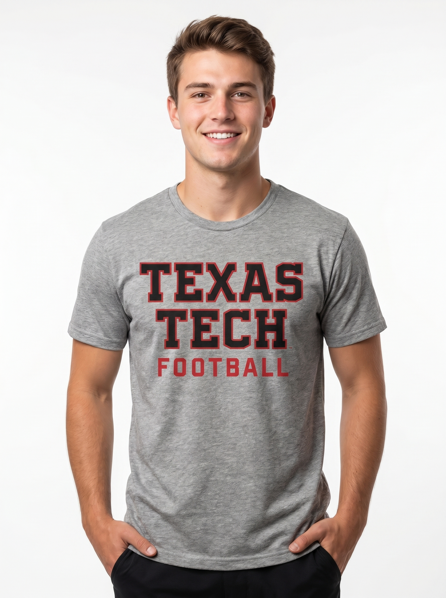 Texas Tech Red Raiders Men's | "Texas Tech Football" Tee