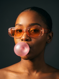 The Paloma Tinted Frames | Peach Fizz