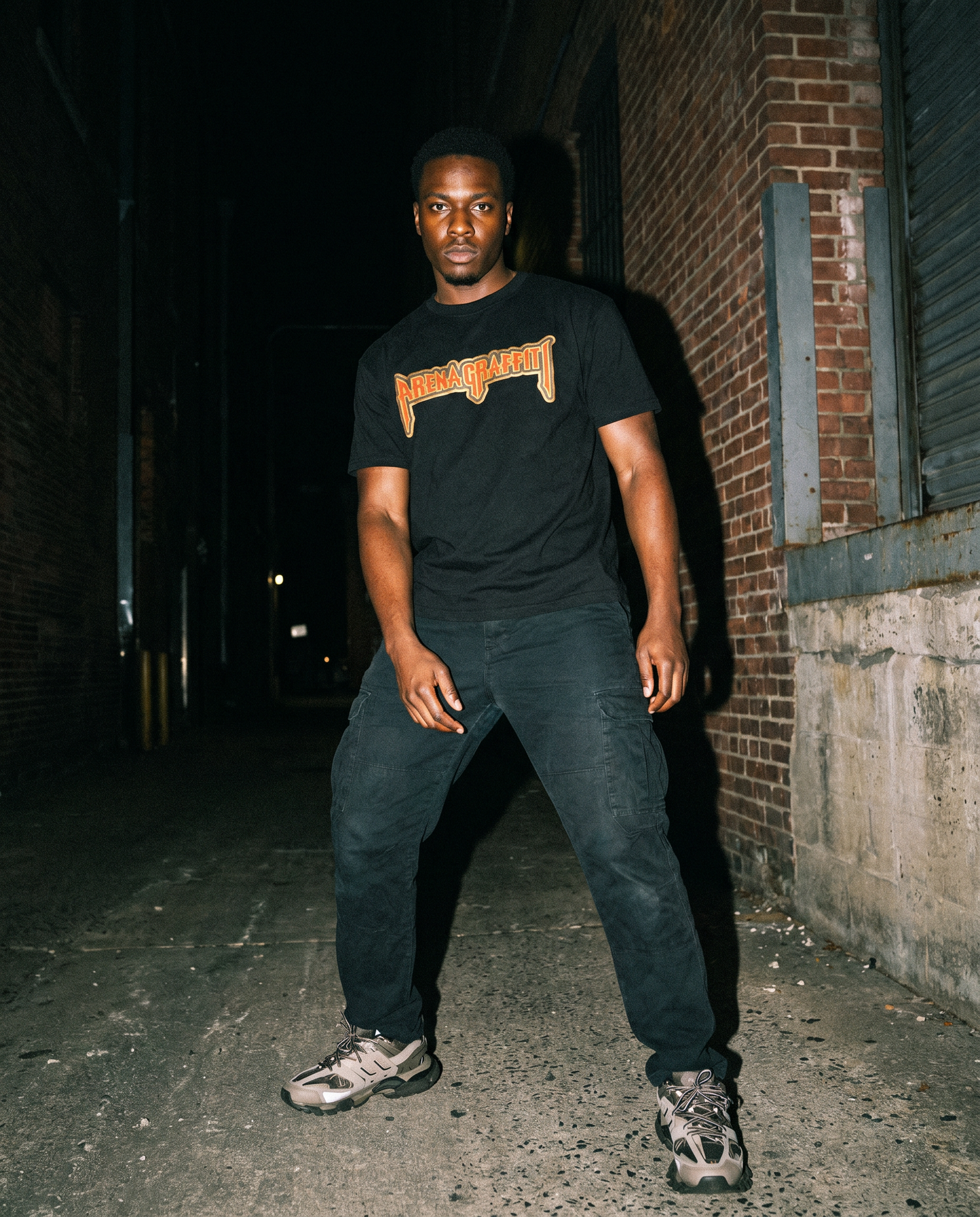 The Chrome | Metallic Boxy Tee — Men's