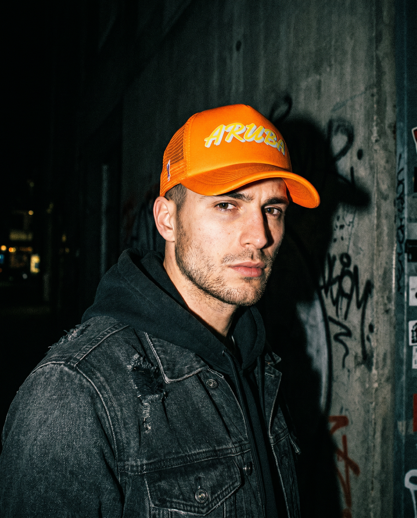 The Aruba | Cap (Orange) — Men's