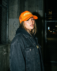 The Aruba | Cap (Orange) — Women's