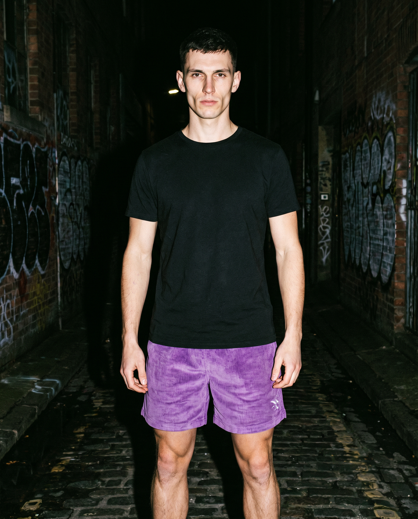 The Boardwalk | Corduroy Short (Purple) — Men's