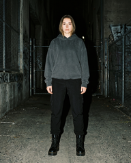 The Tarmac | Nylon Joggers (Black) — Women's