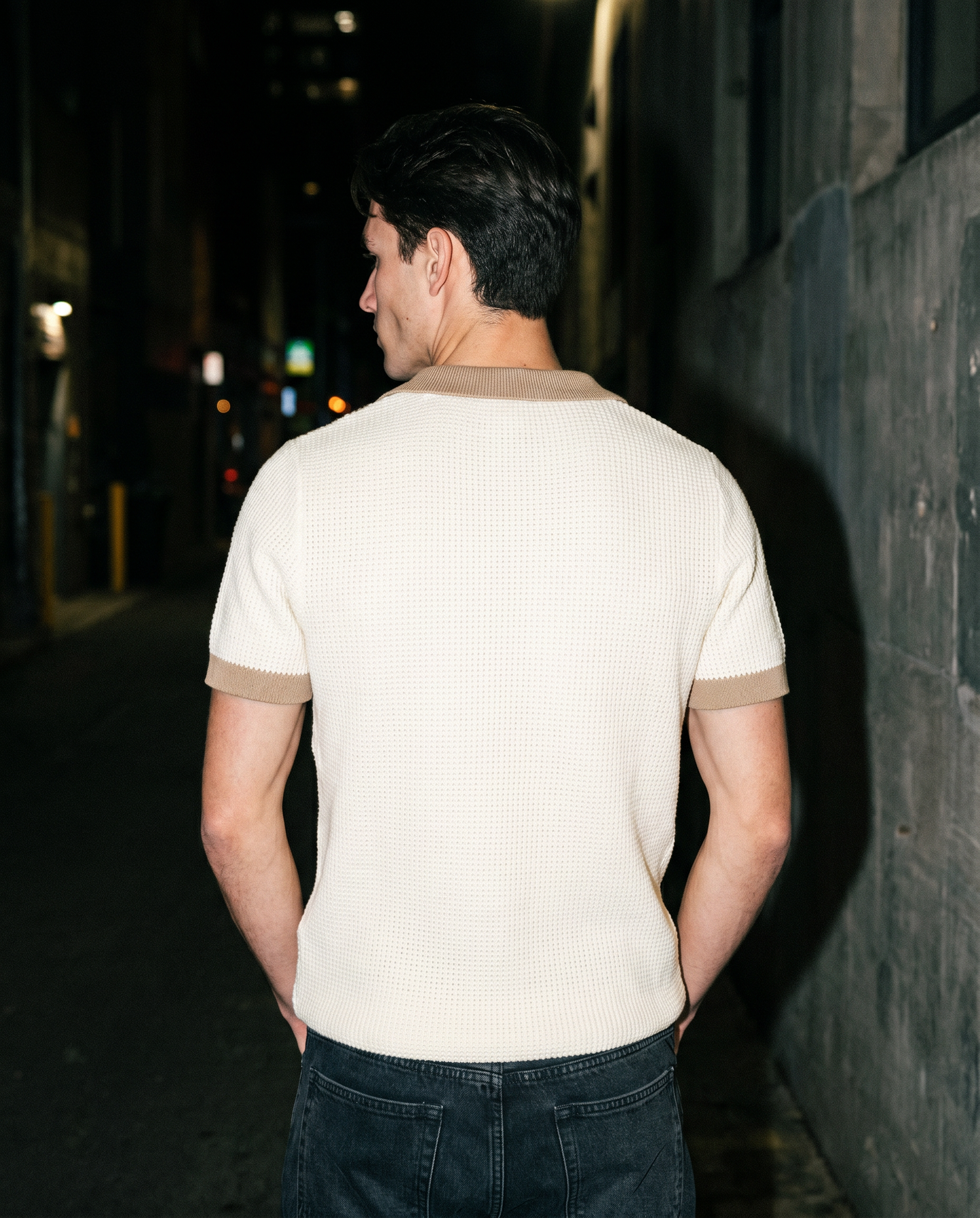 The Sandbar | Waffle Knit Polo — Men's