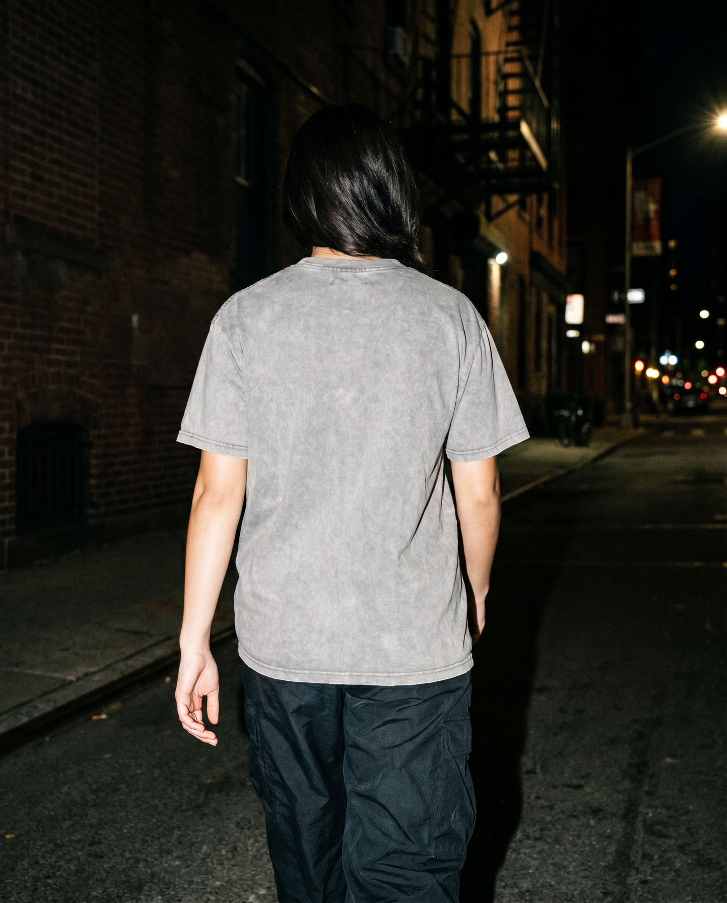 The Contender | Grey Boxing Tee — Women's