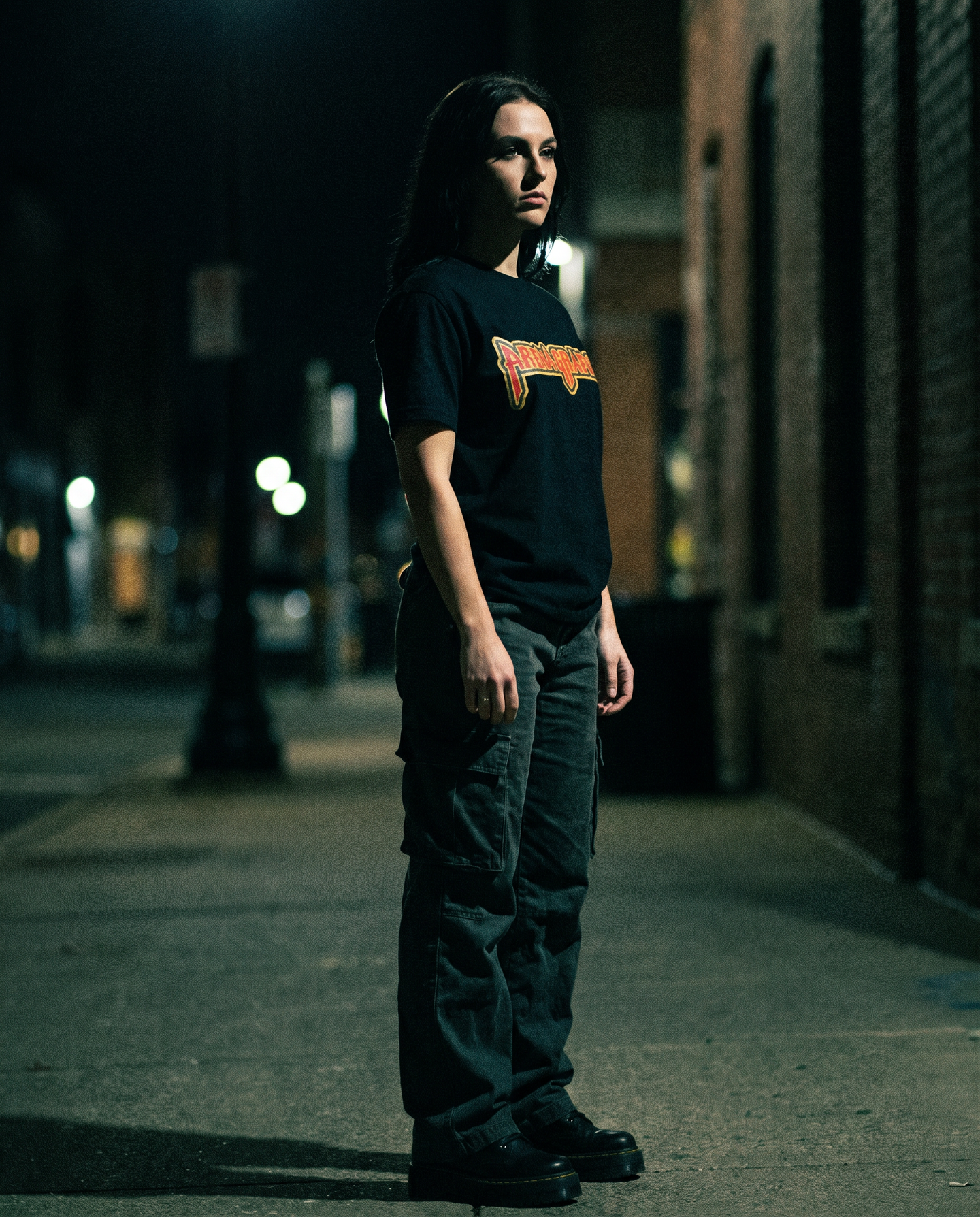 The Chrome | Metallic Boxy Tee — Women's