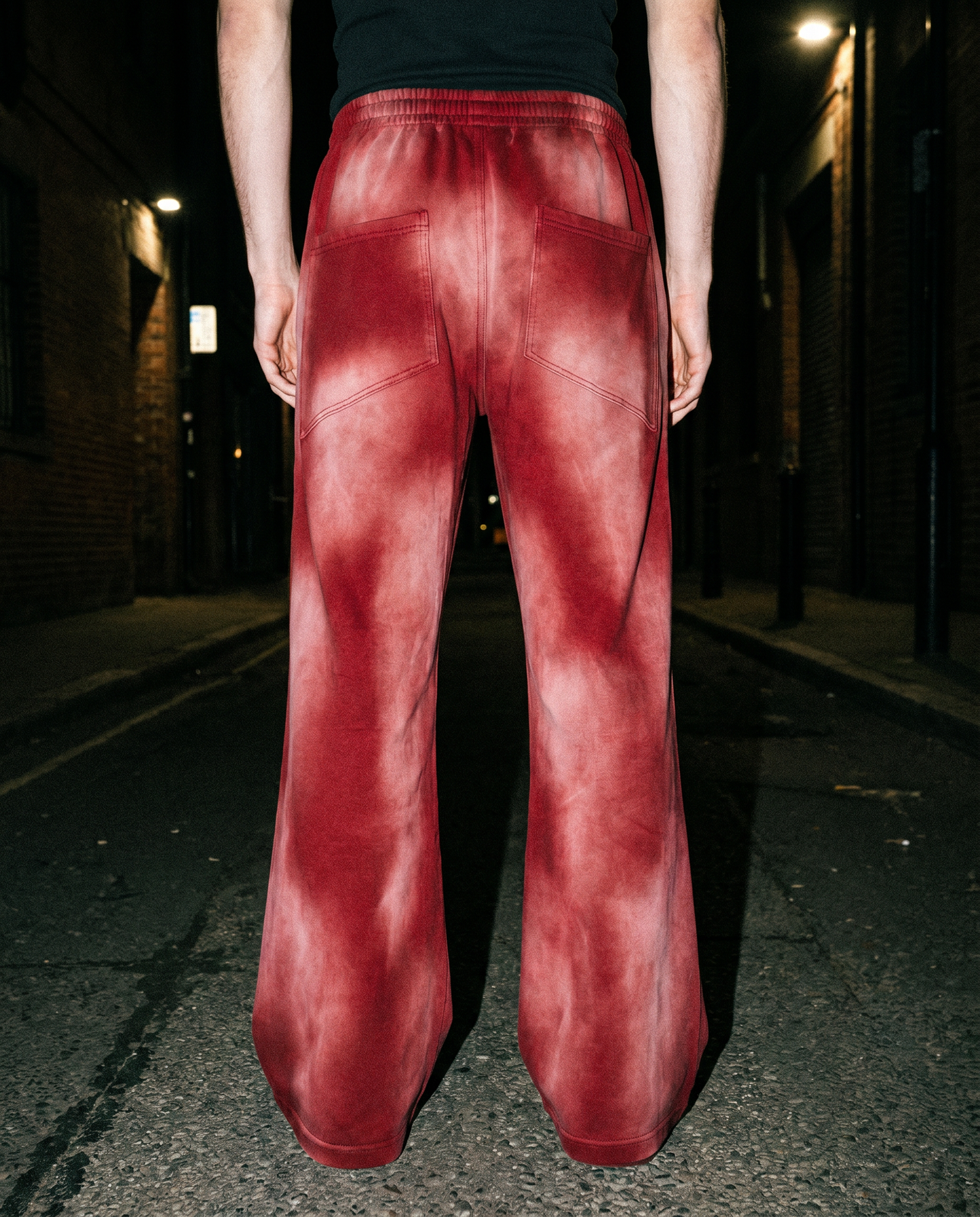 The Crimson | Acid-Wash Sweatpants — Men's