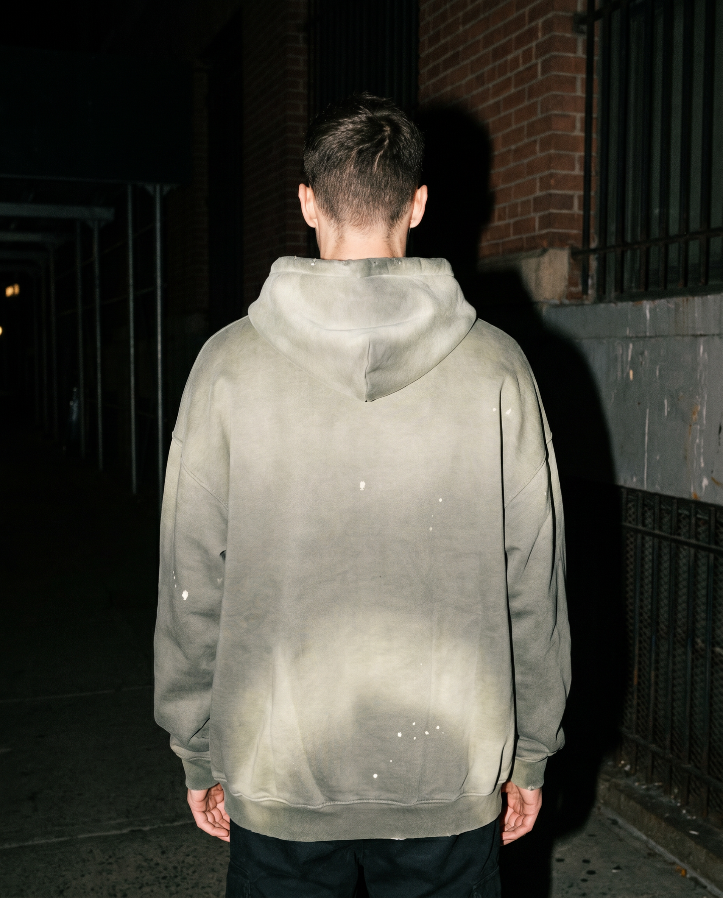 The Overcast | Acid-Wash Hoodie — Men's